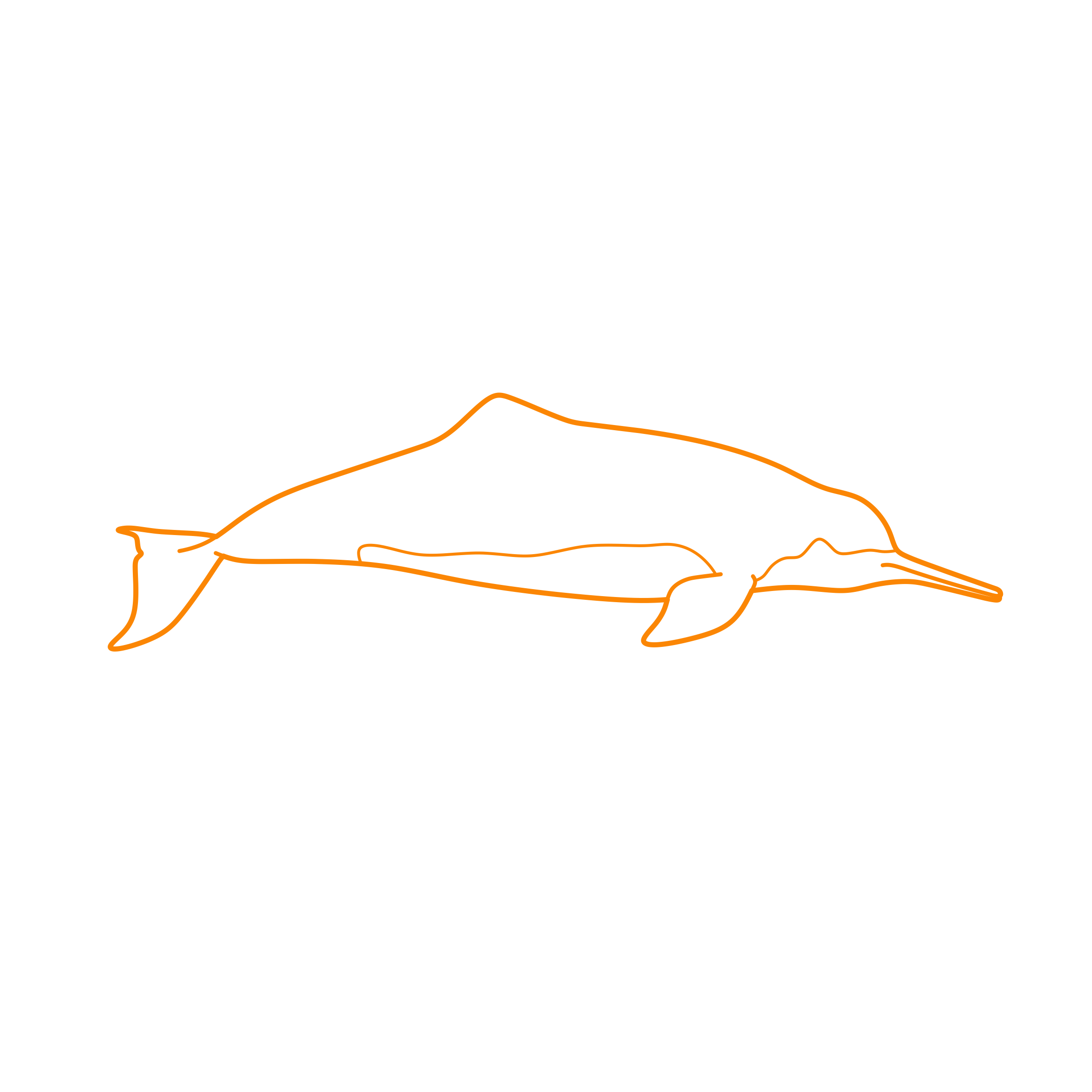 Animals Toothed Whales Baiji Sticker Svg Vector Free Vectors